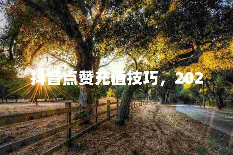 抖音点赞充值技巧，2025年快速提升点赞数的秘诀！