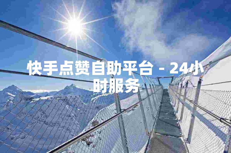 快手点赞自助平台 - 24小时服务