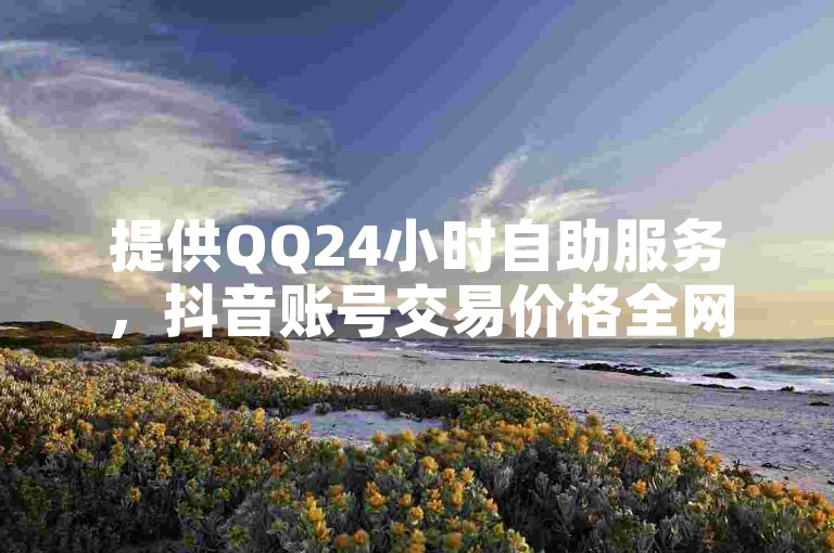 提供QQ24小时自助服务，抖音账号交易价格全网最低。