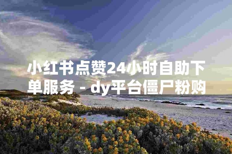小红书点赞24小时自助下单服务 - dy平台僵尸粉购买教程