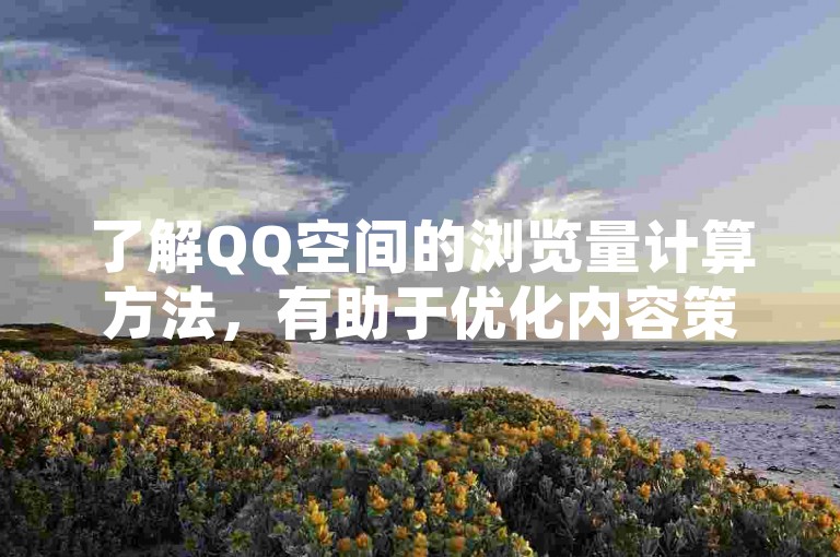 了解QQ空间的浏览量计算方法，有助于优化内容策略。
