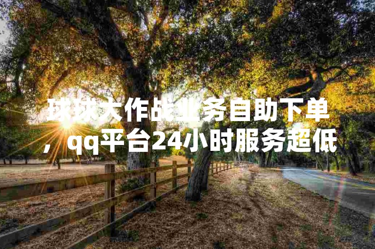 球球大作战业务自助下单，qq平台24小时服务超低价。