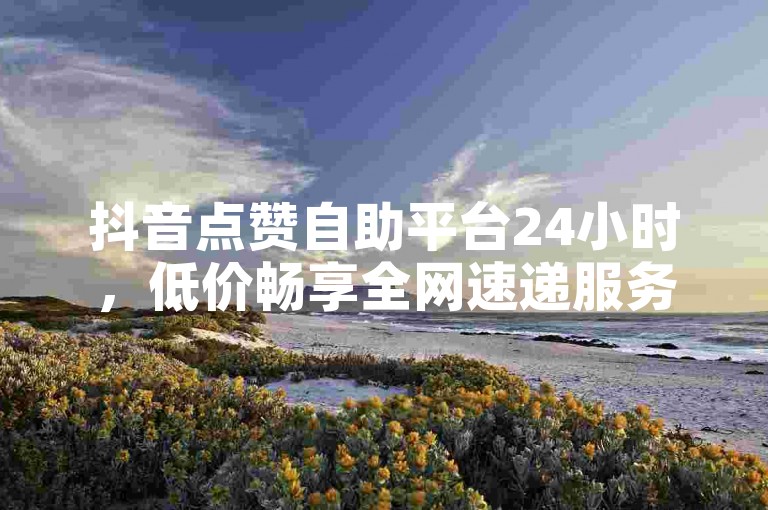抖音点赞自助平台24小时，低价畅享全网速递服务。
