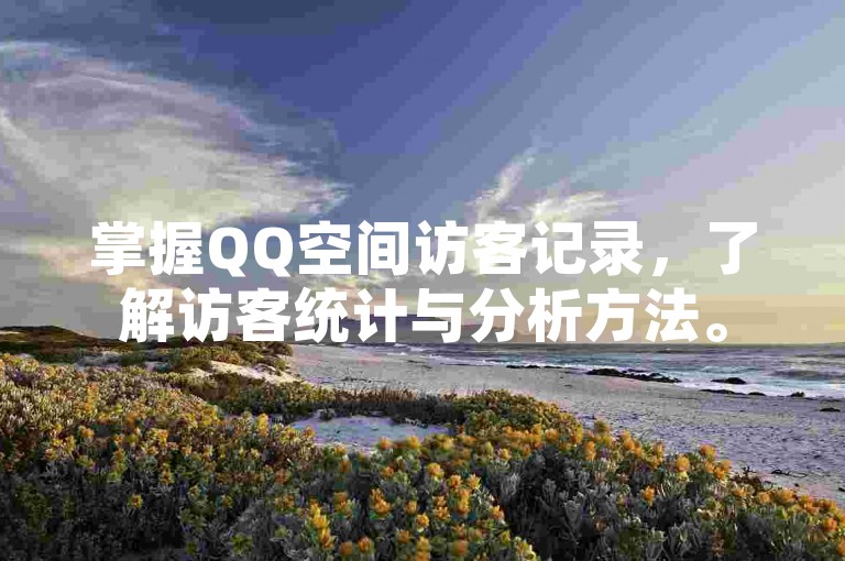 掌握QQ空间访客记录，了解访客统计与分析方法。