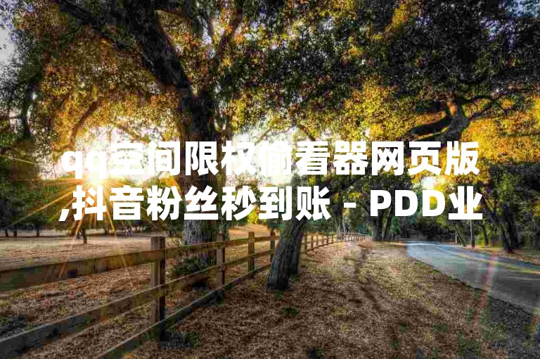 qq空间限权偷看器网页版,抖音粉丝秒到账 - PDD业务下单平台 - 君泽传媒业务下单热血重燃！